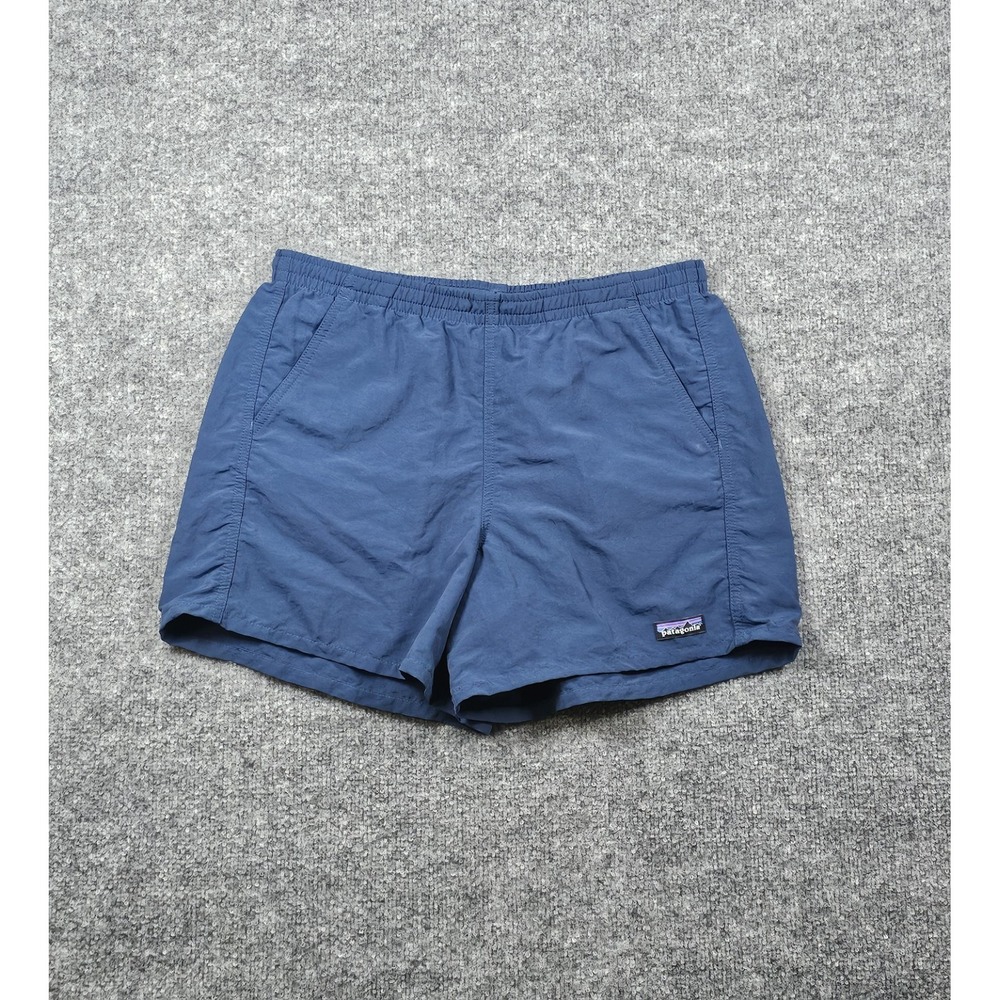 Patagonia Baggies Shorts Medium  Navy Blue Hiking Women Outdoor